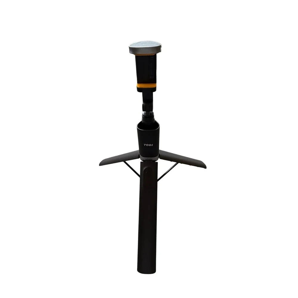 TODI Selfie Stick Tripod Retractable Bluetooth Remote Black Portable Monopod